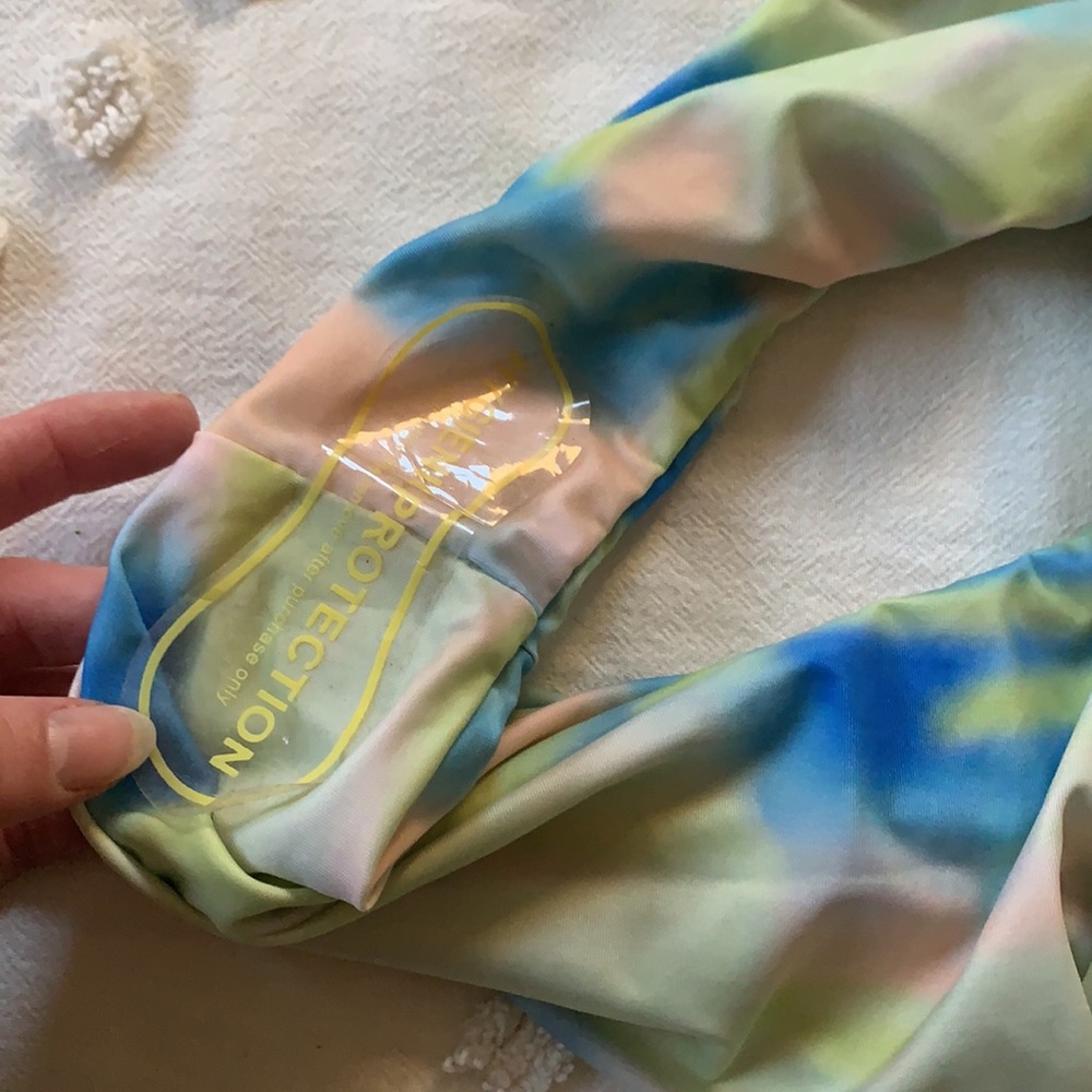 NWT Aila Blue Betty Bottoms in Acid Tie Dye M - Picture 8 of 9